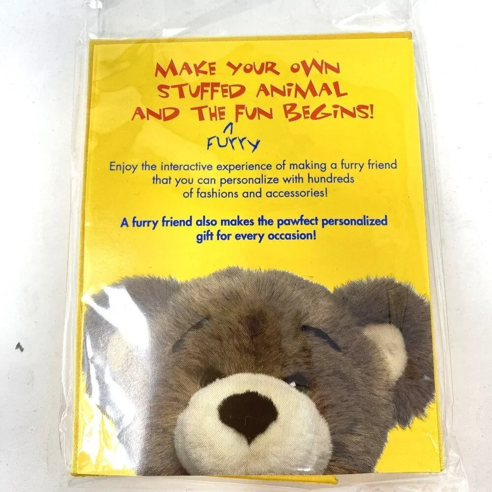 Build-A-Bear Workshop Velour Yellow Picture Frame 4.75